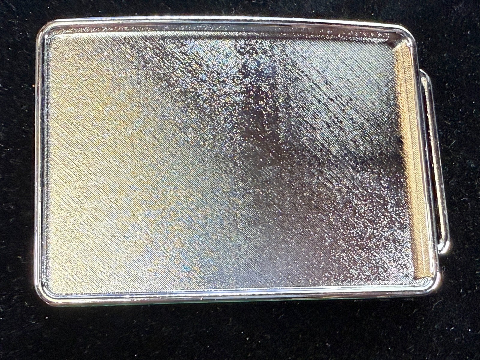 Rectangular Silver Color Craft Project Belt Buckle Make your own DIY Design!