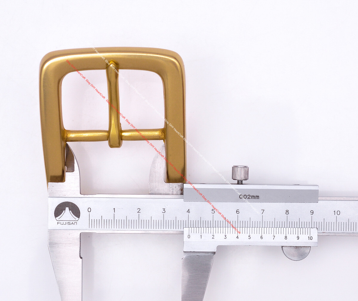 SOLID BRASS LONG QUALITY HEAVY CENTER BAR LEATHERCRAFT BELT BUCKLE INNER 40MM