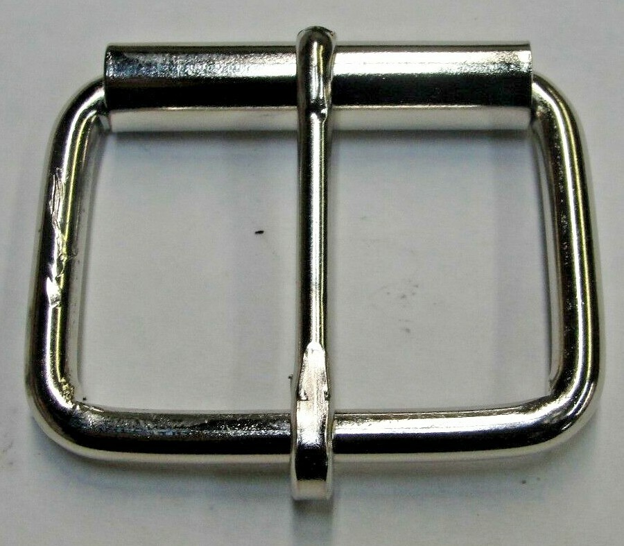 1-1/4&Prime; 1-1/2&Prime; 1-3/4&Prime; Plain Belt Buckle Nickel Plated Black Brass Quality lot