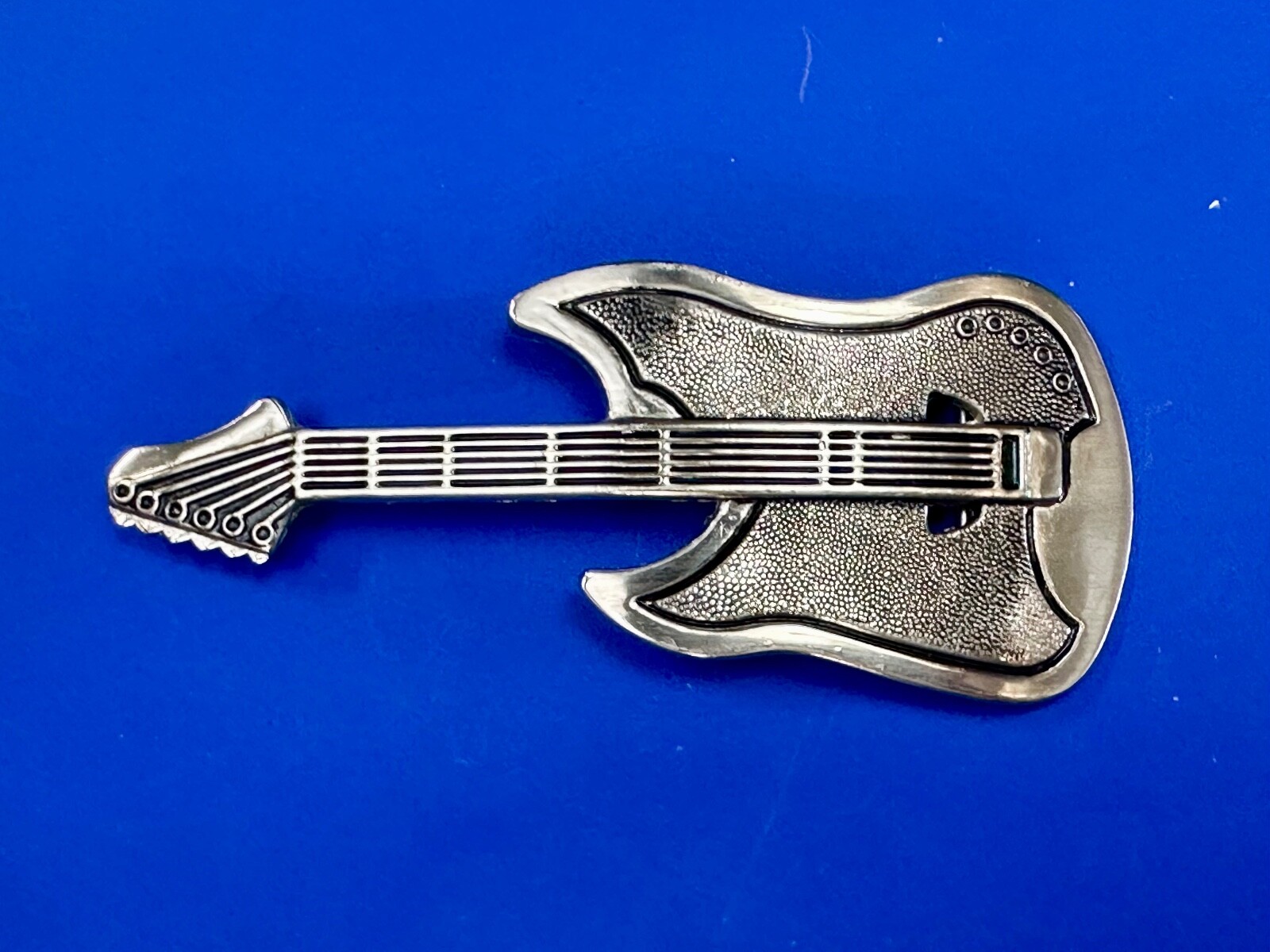 Electric Rock Guitar – Music Band – Different Cutout Vintage Belt Buckle