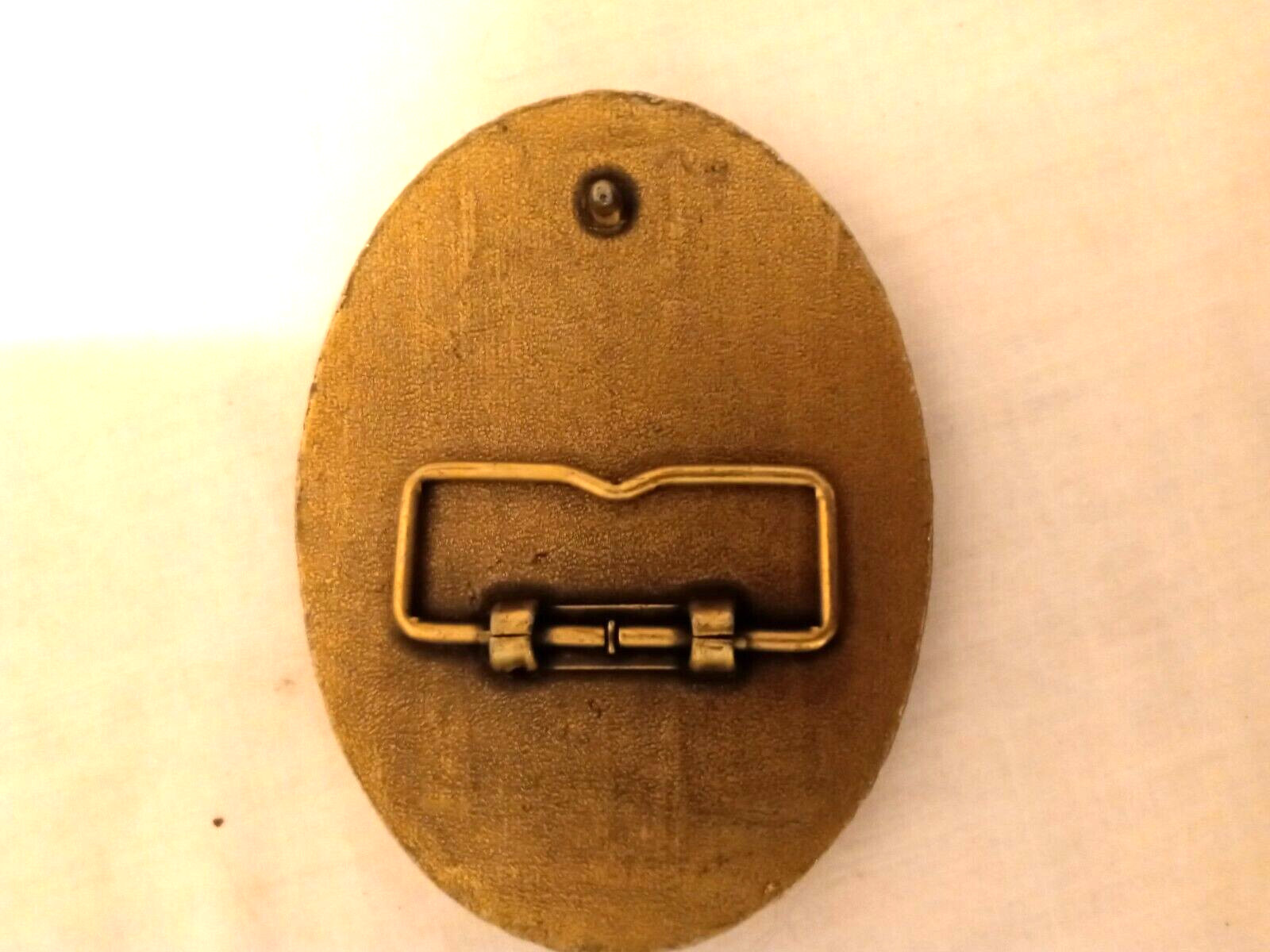Vintage Bull Durham Brass Belt Buckle 1871
