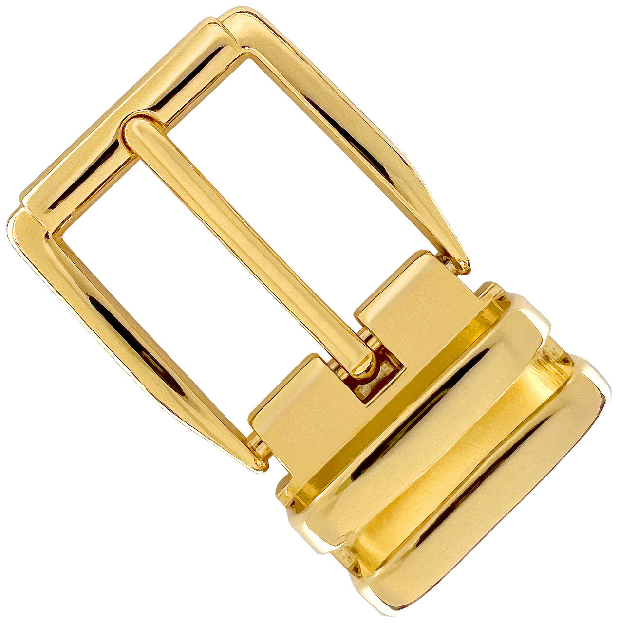 Classic Dress Clamp Buckle Belt Buckle Clamp on Buckle fit&rsquo;s 1-1/8&Prime; (30mm) belt