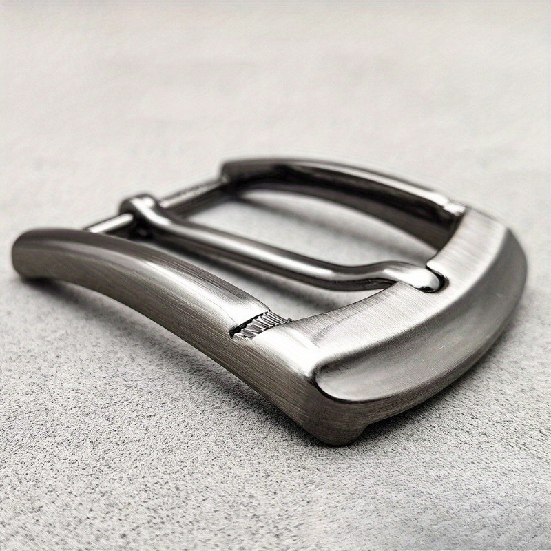 1Pc 40mm Metal Pin Buckle Laser Waistband Head Belt Parts DIY Accessories Alloy