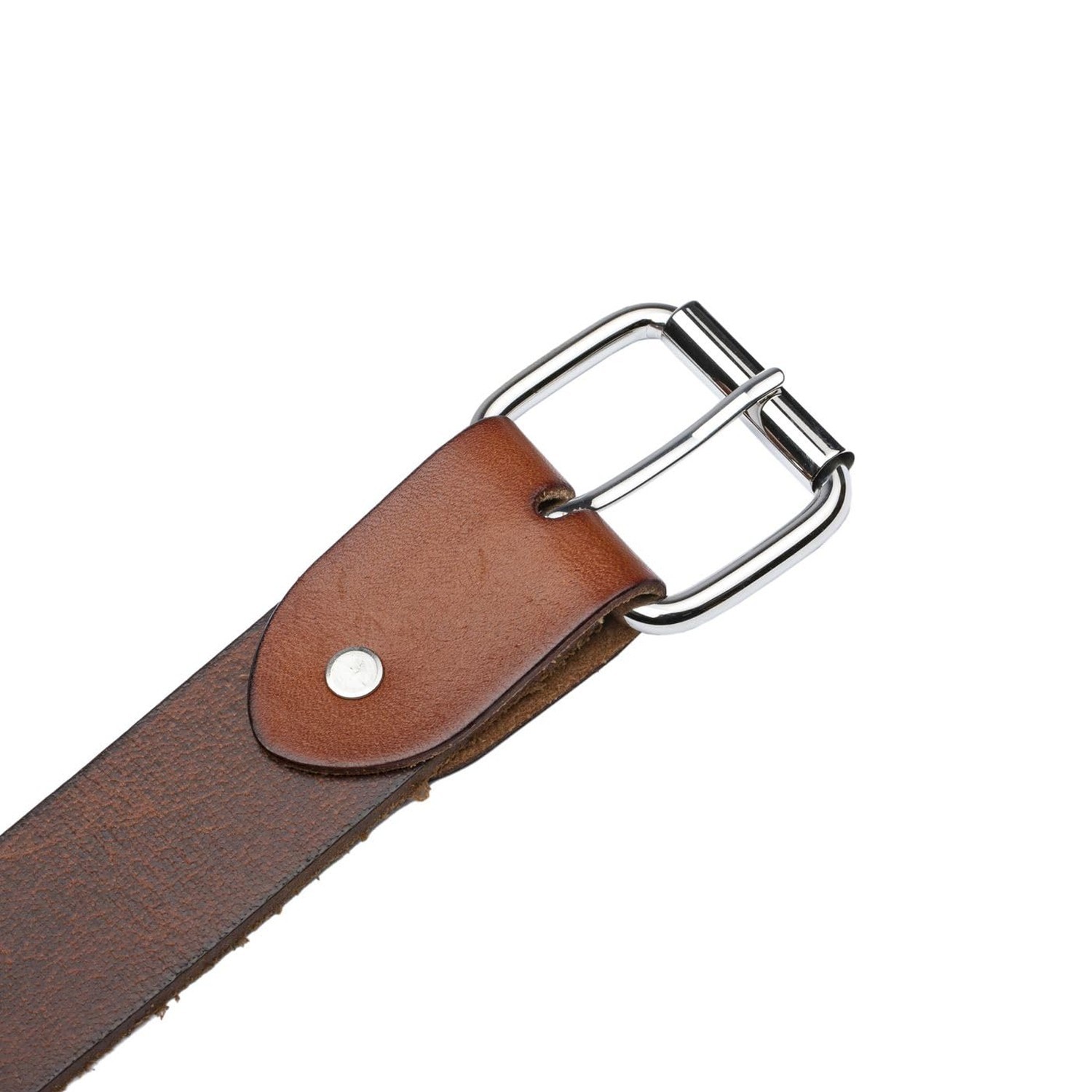 1.5&Prime;(38mm-40mm) Belt Buckle Brass Stainless Steel Heavy Duty Silver Roller