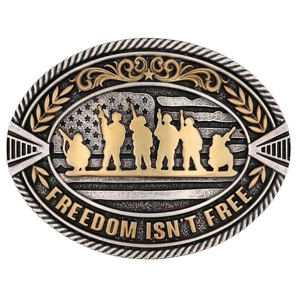 Montana Silversmiths Freedom Isn&rsquo;t Free Attitude Buckle