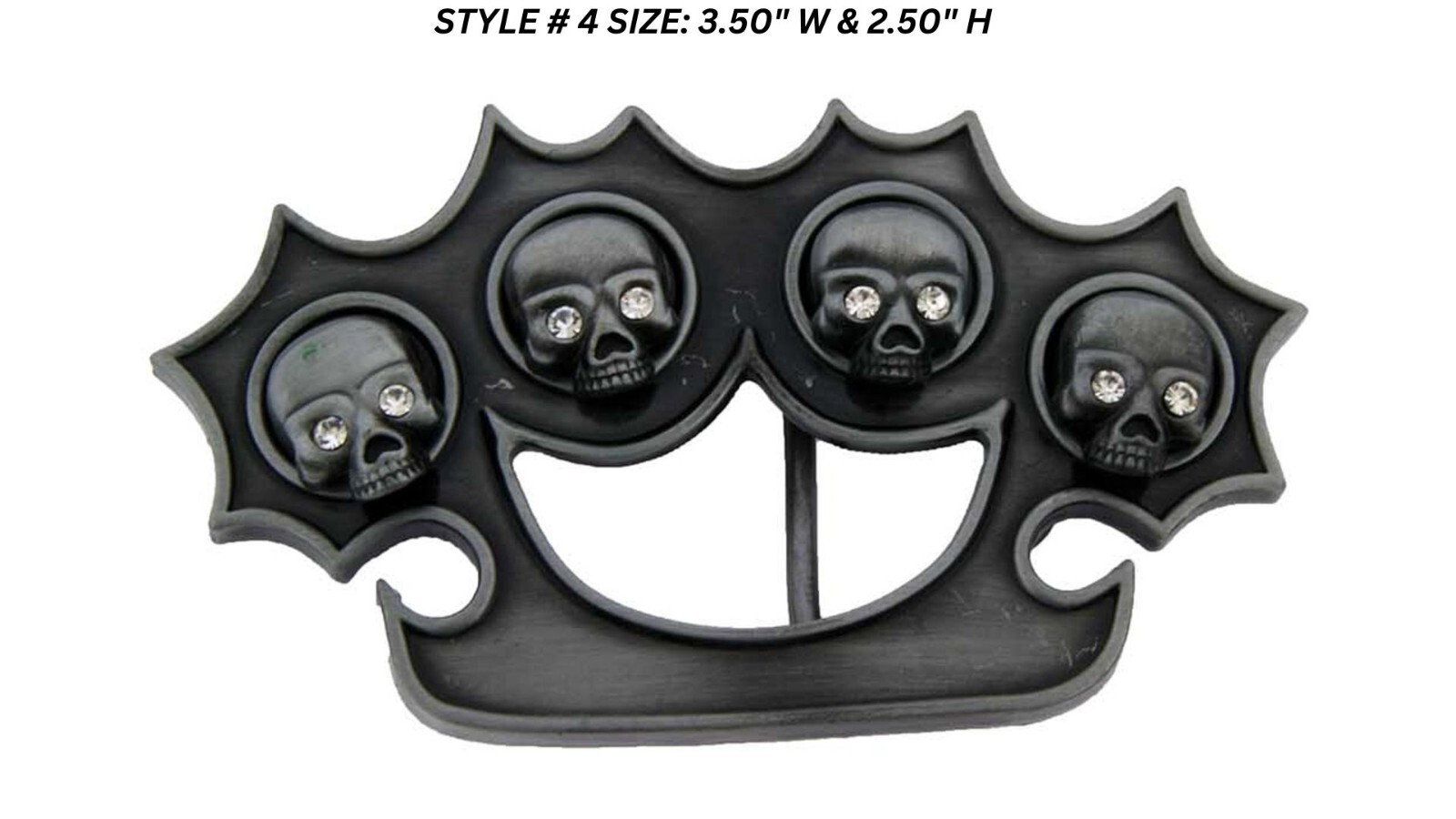 Skull Skeleton Rock Rebel Belt Buckle Mens Womens Silver Metal Halloween Costume