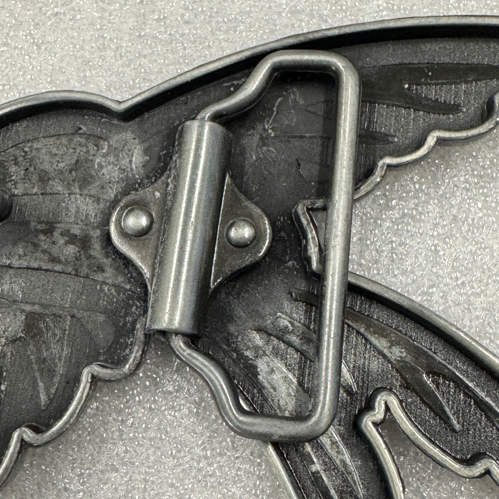 Black Bird Belt Buckle Swallow Flying Wings Metal Western Cowboy Biker