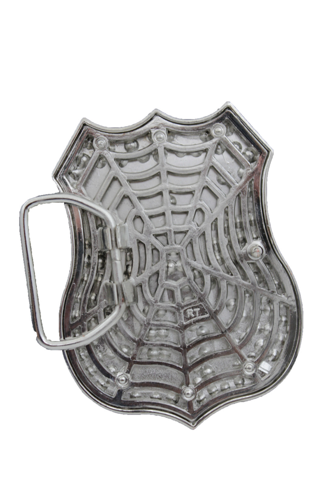 Men Silver Metal Belt Buckle CA State California 10 Freeway Bling Western Unisex