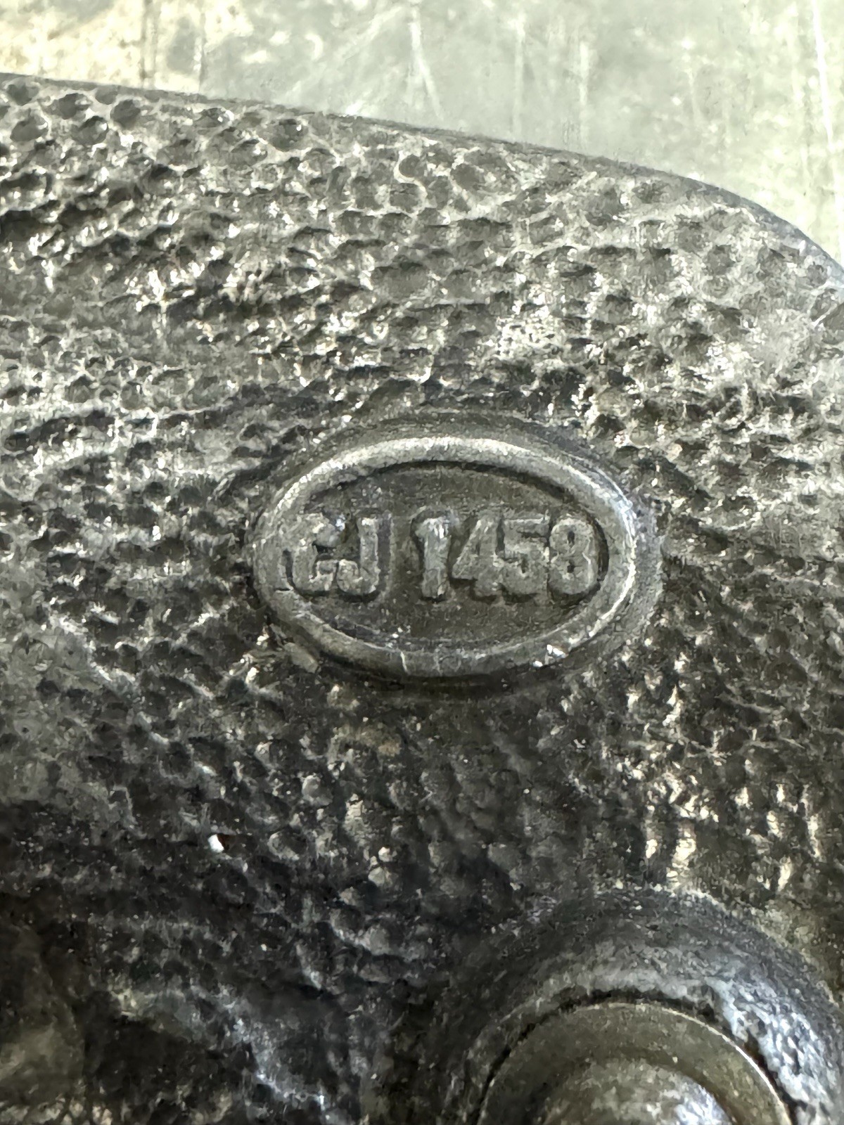 Heavily Wore Made In USA 1990 End Of The Trail Pewter Belt Buckle C&J INC.#1458