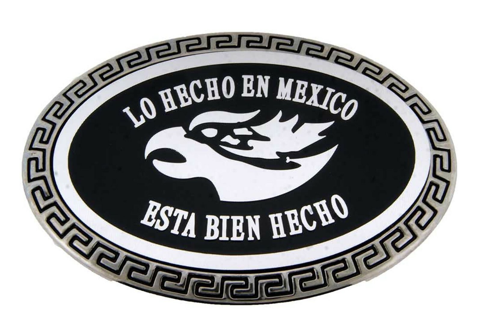 Hecho en Mexico Belt Buckle New Mexican Men Women Eagle Western Rodeo Cowboy
