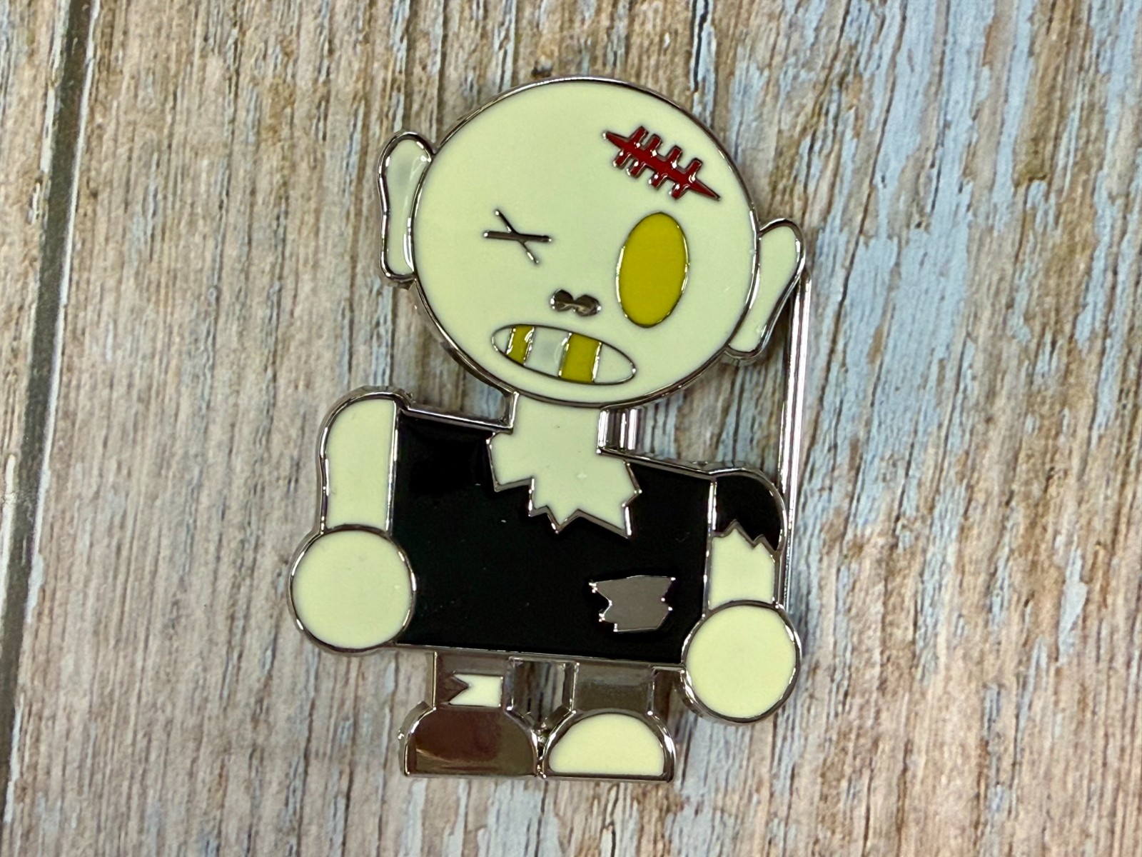 Zombie Boy Walking Dead Cartoon Style Enameled Cosplay New Belt Buckle