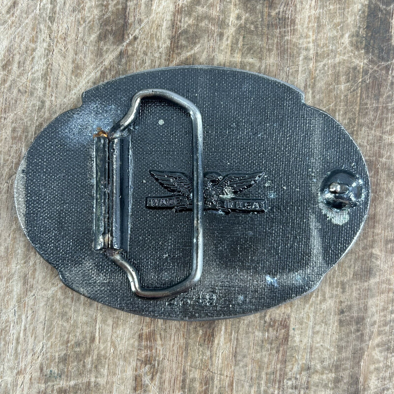Vintage NASA Space Shuttle CHALLENGER Jan 28 1986 Commemorative Belt Buckle 2349