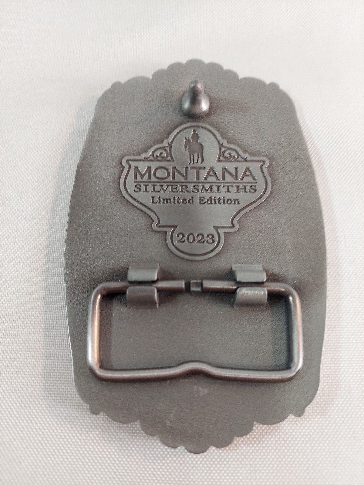 Pendleton Whisky Let &lsquo;er Buck 2023 Belt Buckle Montana Silver Smith Limited Ed.