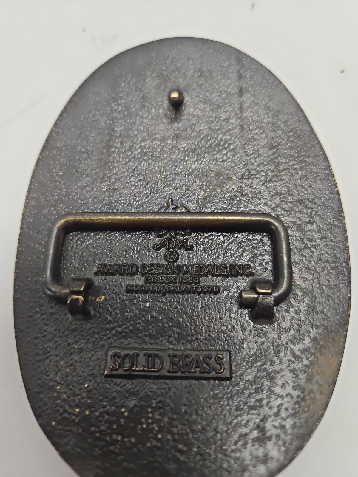 Initial Letter « B » Cowboy Rodeo Western Metal Belt Buckle
