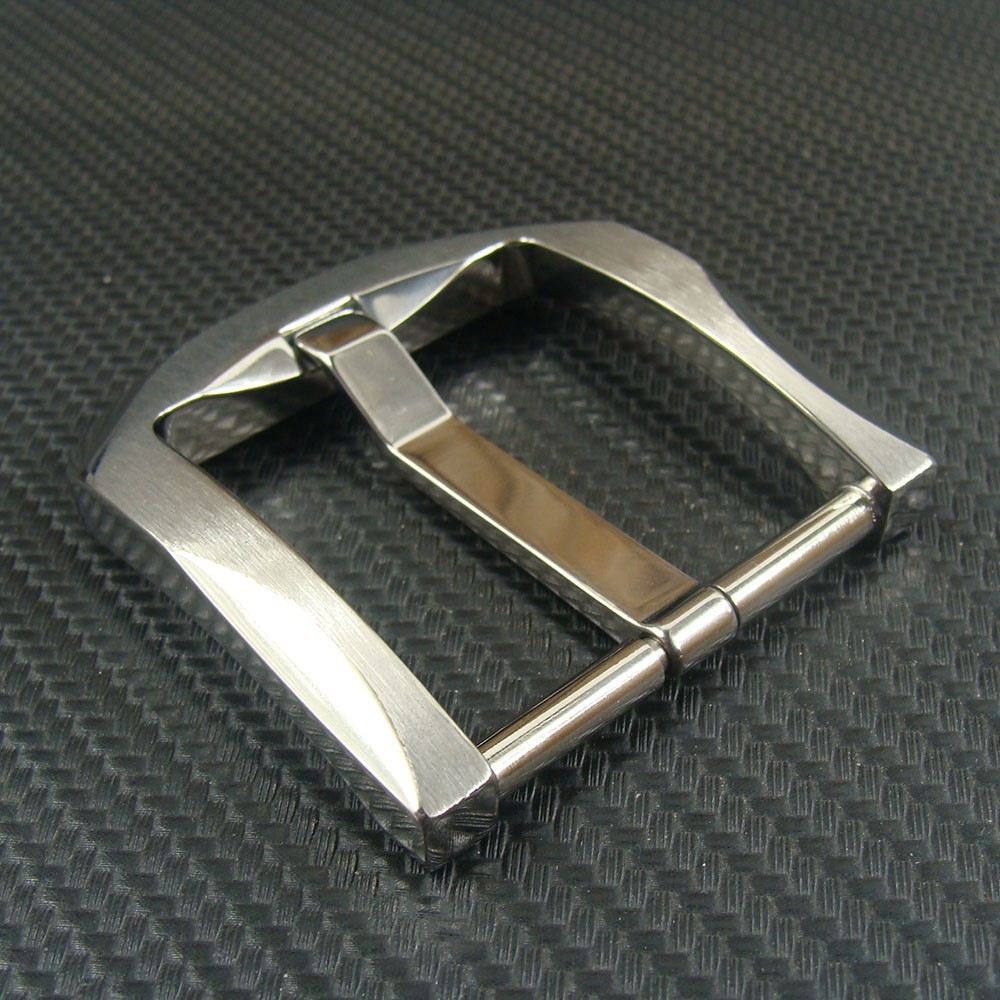 Titanium Pin Single Tongue Buckle Anti allergy Belt Buckle for 1.5&Prime; Belt Z235