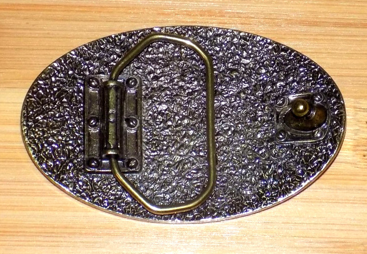 NRA Whittington Hawaii Hawaiian Safari Belt Buckle Collectible Rare Brass Item