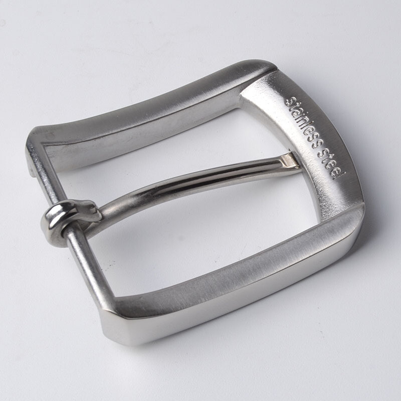 2Pcs Heavy Duty Single Prong Belt Buckle Replacement Pin Buckle Fits 4cm