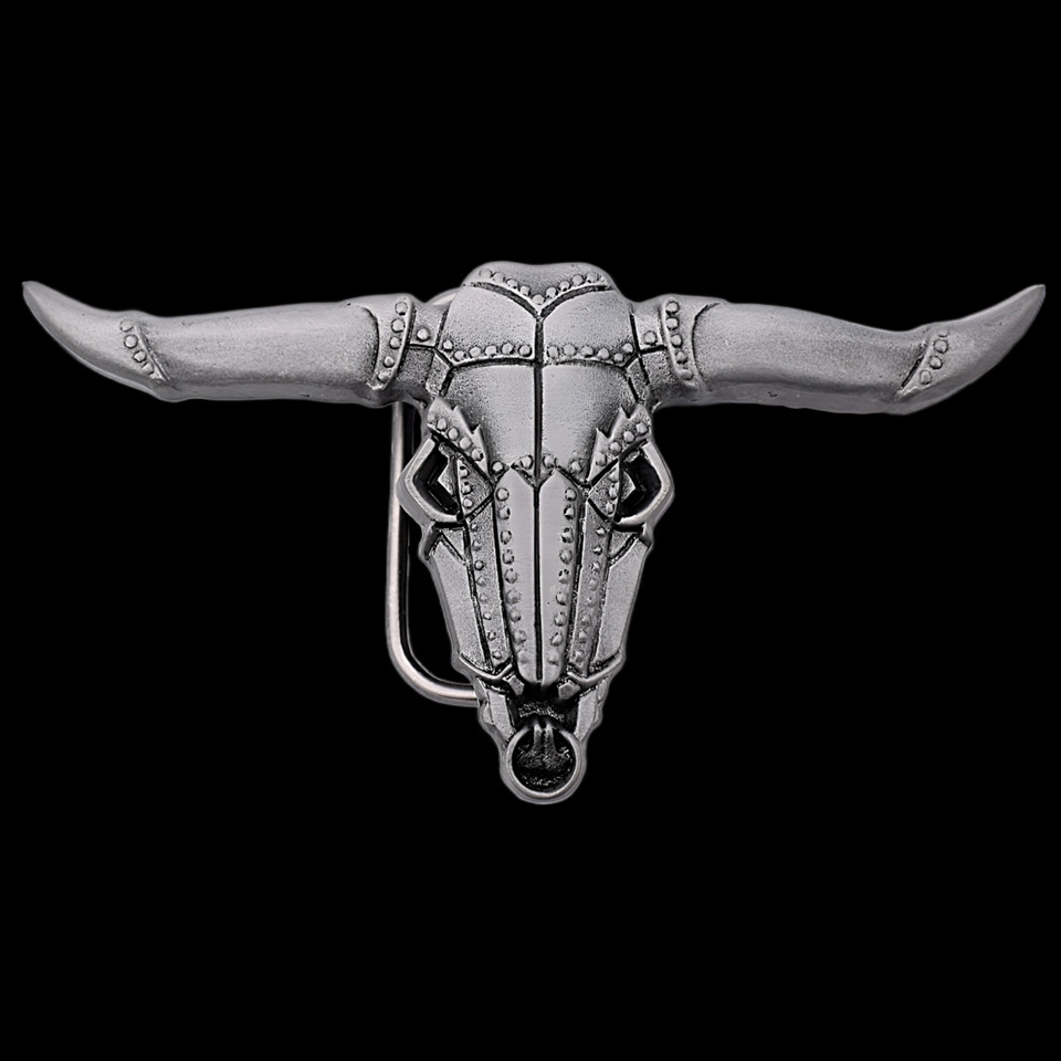Robotic Mechanical Bull Scifi Belt Buckle (New Old Stock)