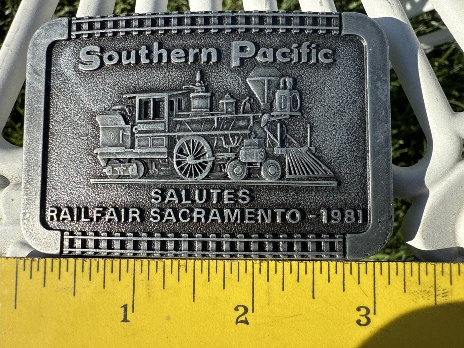 Belt Buckle, Southern Pacific 1981 Collector