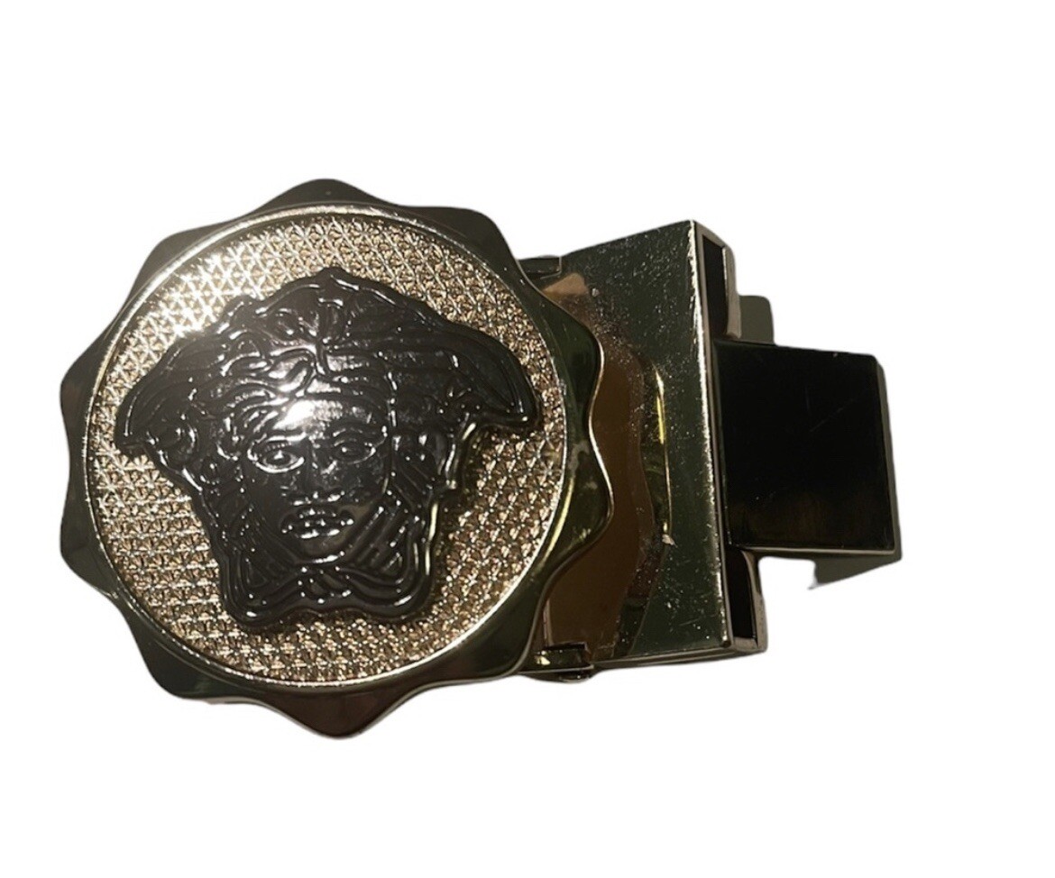 Versace belt buckle medusa