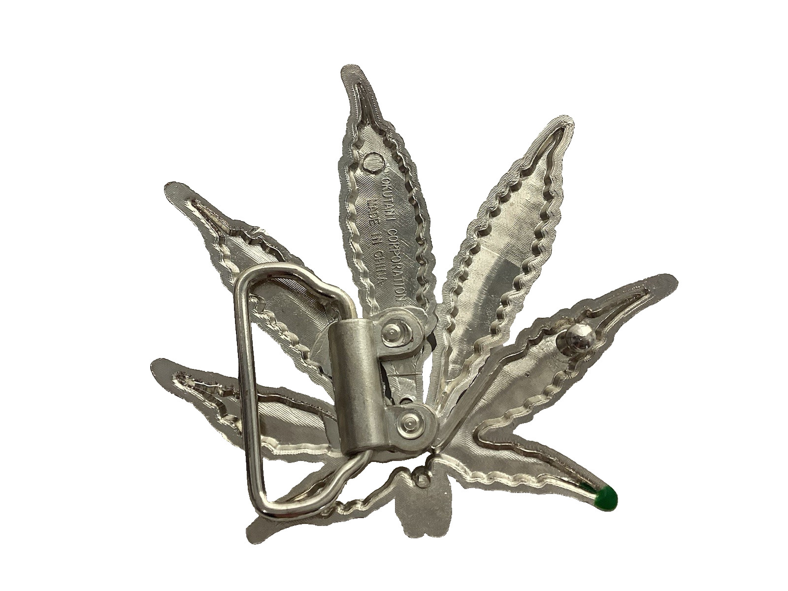 Rasta Marijuana Weed Leaf Belt Buckle Brand New