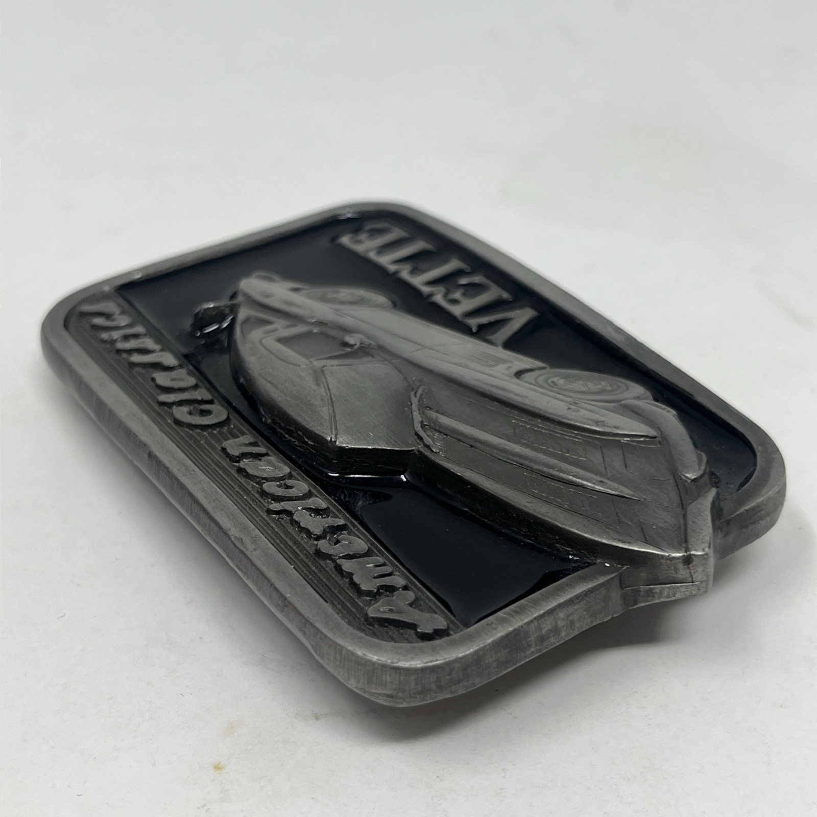 VINTAGE CHEVY CORVETTE AMERICAN CLASSICS VETTE BELT BUCKLE BA-135