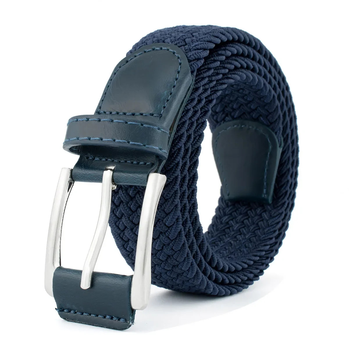 Mens Belt – Braided Stretch Golf Belt for Men Mens Gift for Golf Pants 105CM