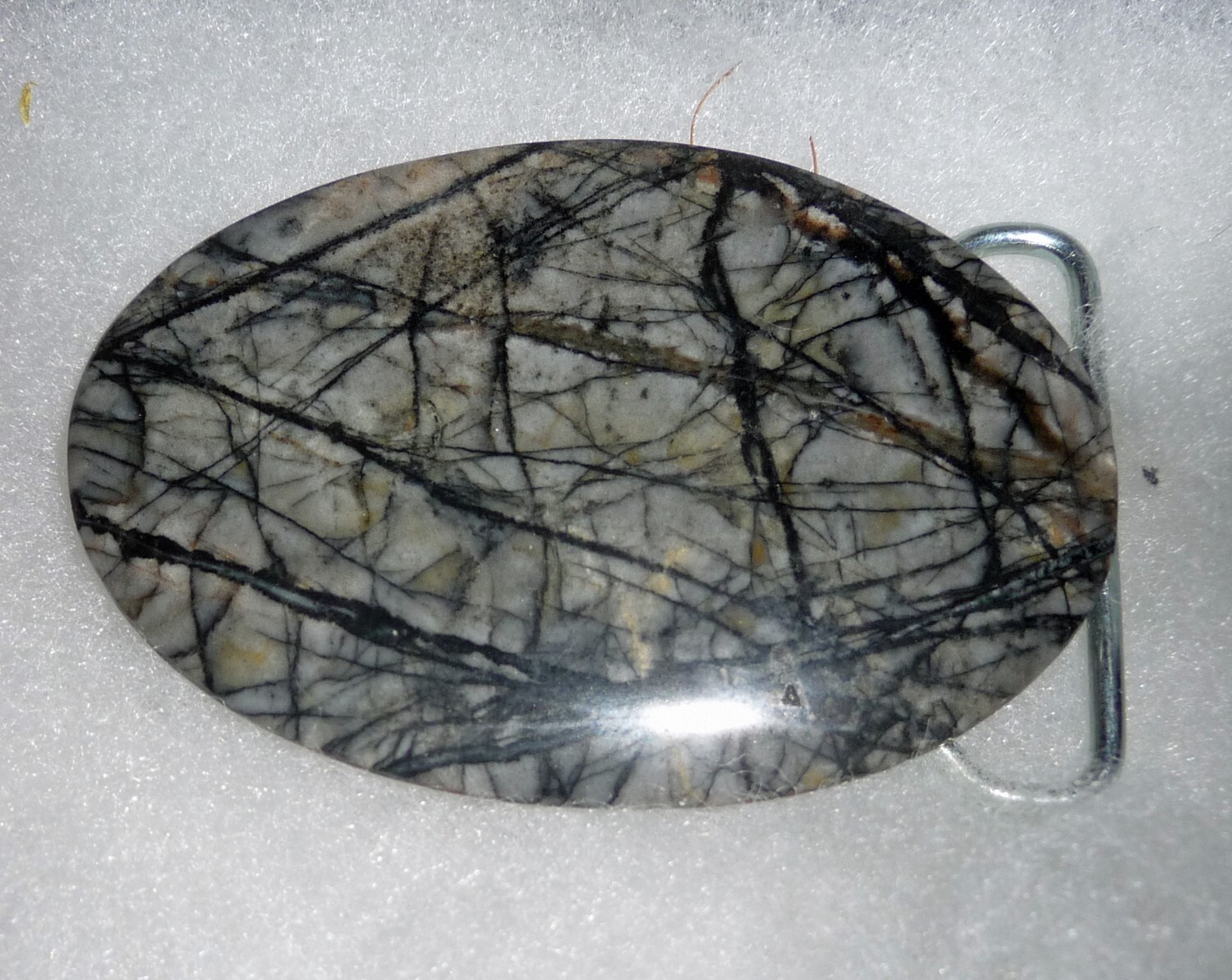 Handcrafted, Jasper, Agate Gemstone Belt Buckle polished natural stone- Pick 1