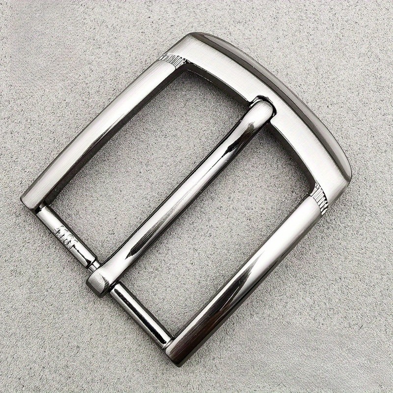 1Pc 40mm Metal Pin Buckle Laser Waistband Head Belt Parts DIY Accessories Alloy