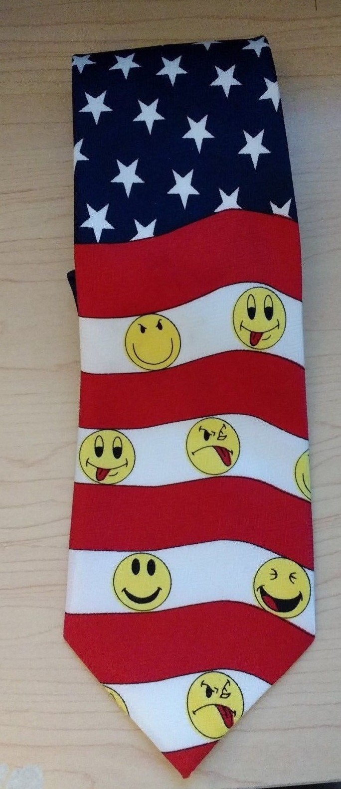 Emoticon US FLAG NECK TIE Polyester -Everyday