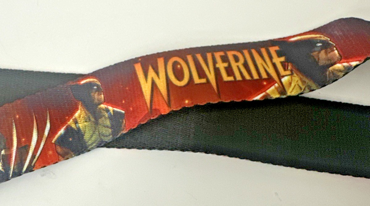 Buckle Down Marvel X Men Wolverine Web Belt Cut-to-Fit Black Metal Buckle