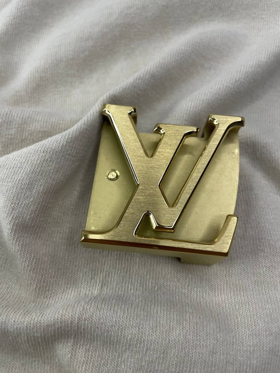 Louis Vuitton LV Initiales Belt Buckle Gold Tone