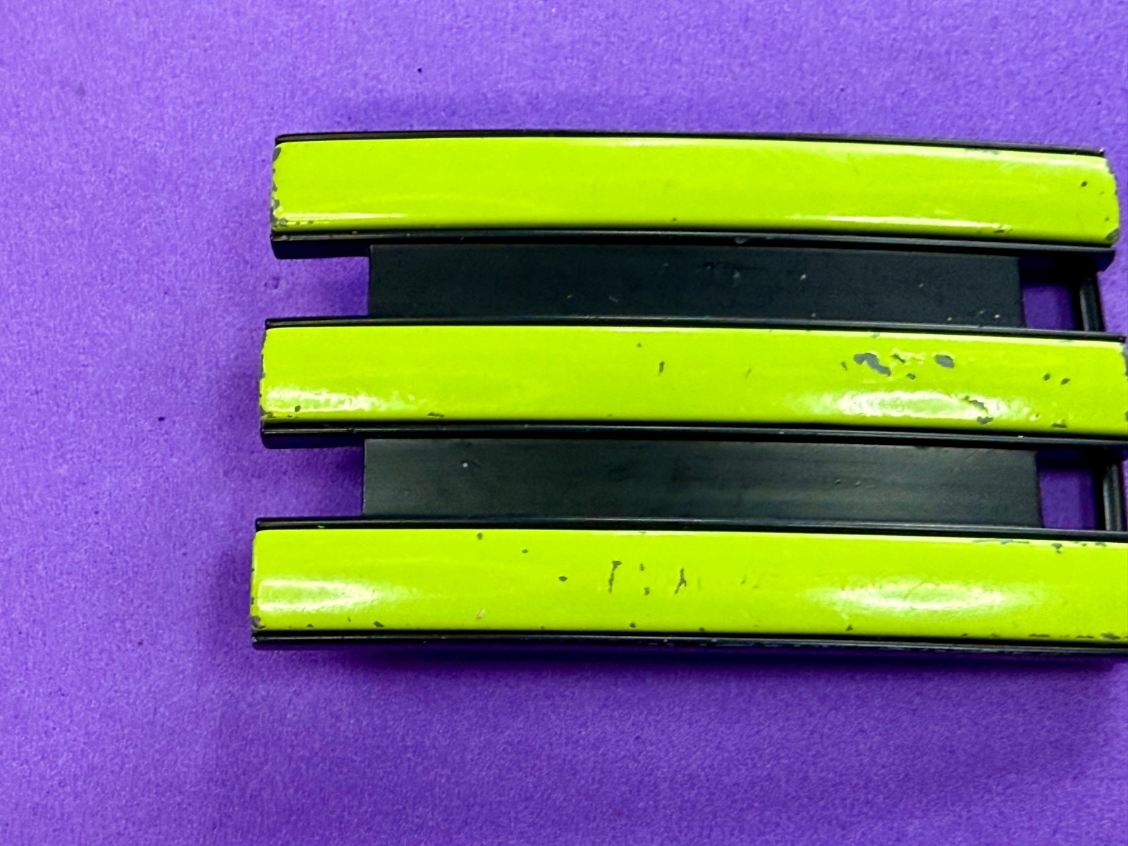 Adidas Golf 3 Stripe Green & Black Color Trophy Award Style Vintage Belt Buckle