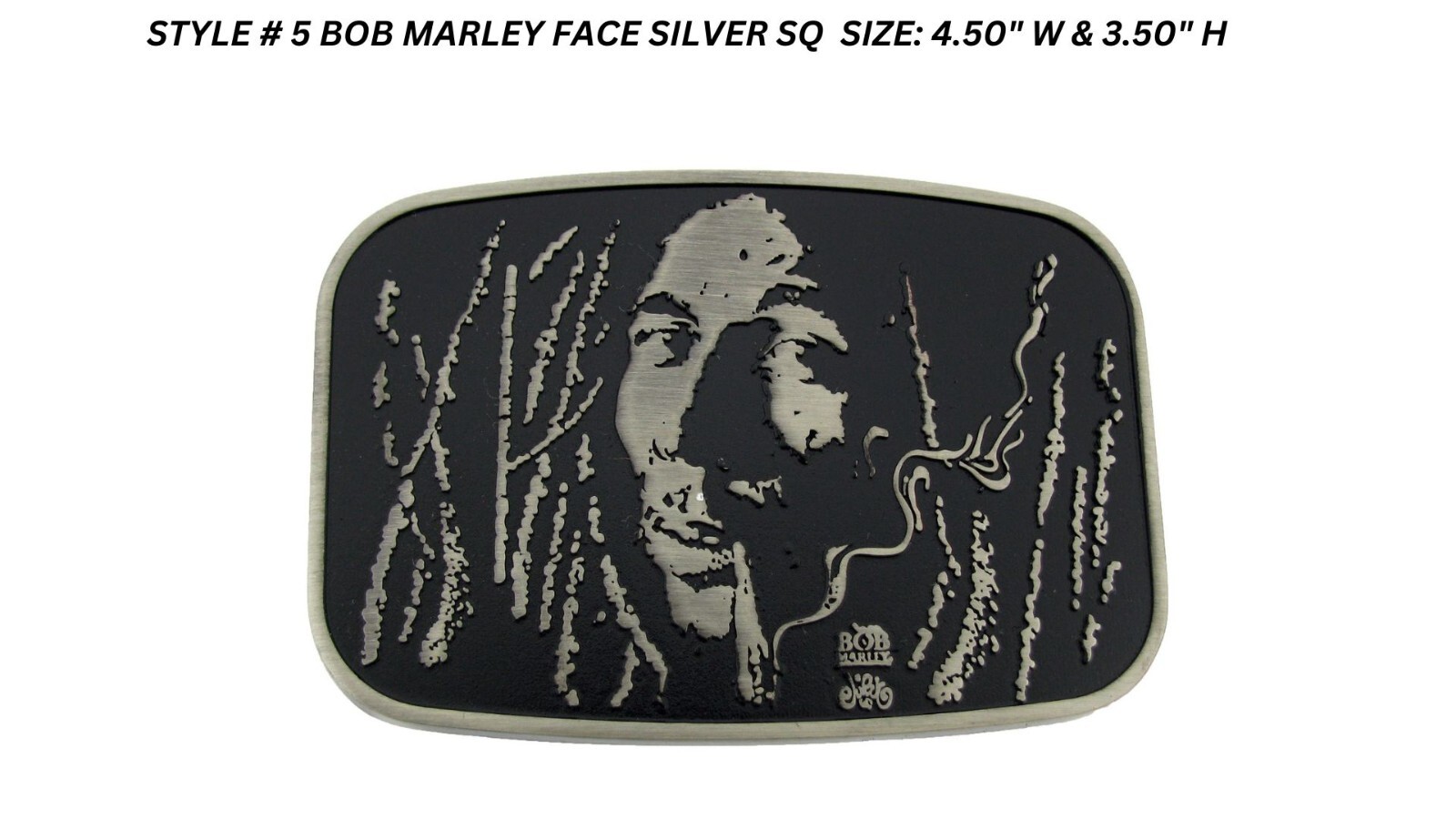 Reggae Culture Dub Belt Buckle Ehiopia Rasta Musician Lion Rastafarian Jamaican