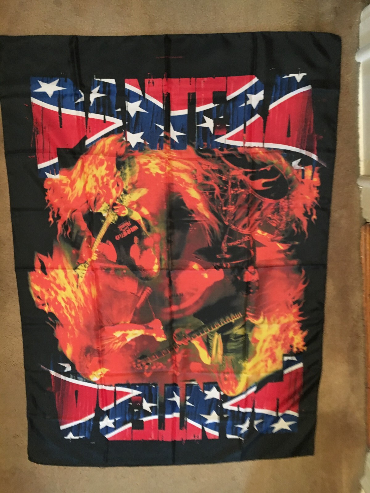 Pantera Belt Buckles Dimebag Darrell Jacket (signed) Flags, Buttons, Hat,