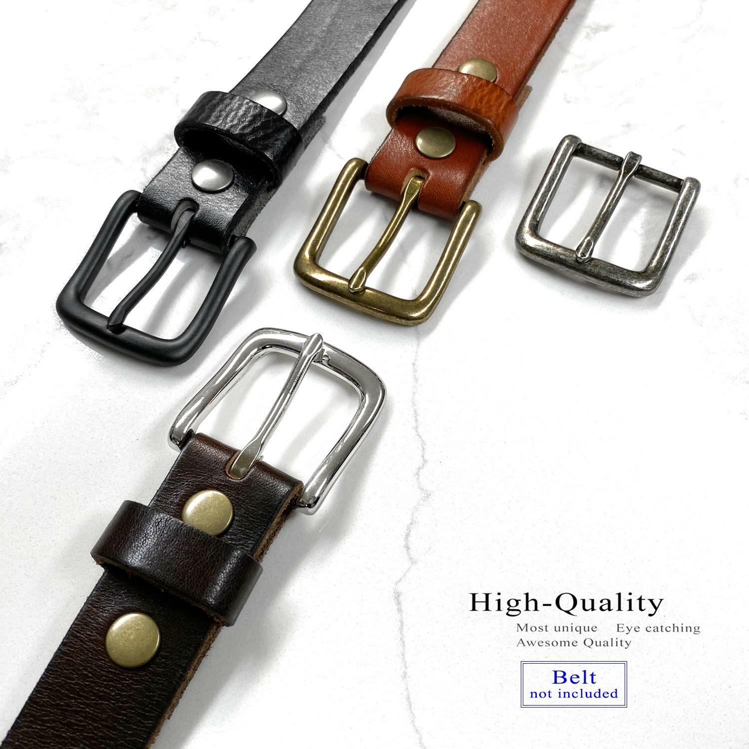 Single Prong Metal Belt Buckle Replacement buckle fits 1-1/4&Prime;(32mm) Belt Strap