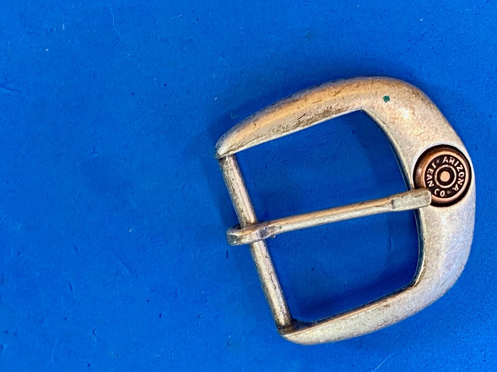Arizona Jeans Co Replacement Vintage Silver Tone Belt Buckle