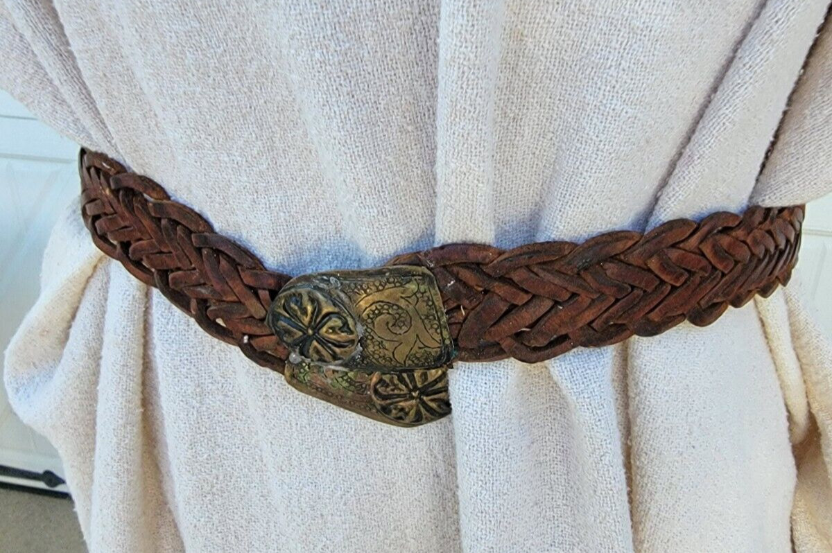Unisex Leather belt 30-36  » Persian Roman Greek LARP movie prop Alexander