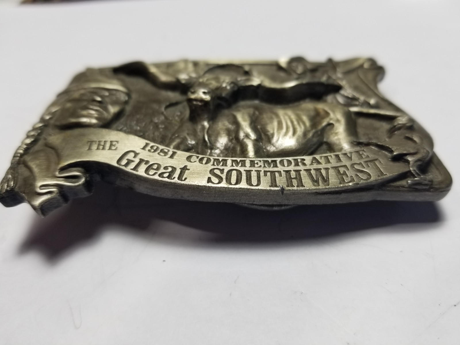 Texas style ,BELT BUCKLE BRASS, by Arroyo-USA GREAT CHRISTMAS GIFT IDEA
