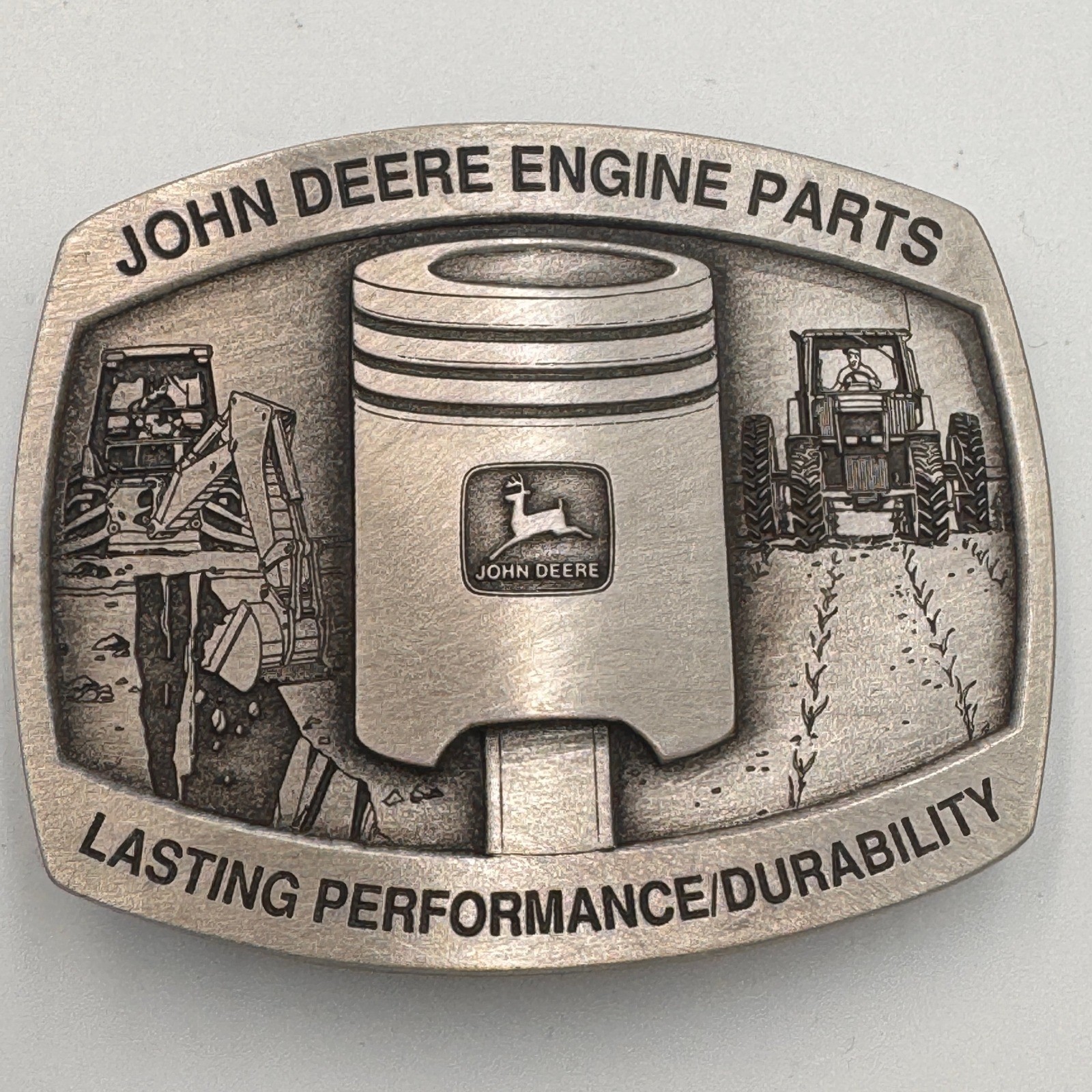 Vintage 1994 John Deere Engine Parts Limited Edition Belt Buckle 1281/2000
