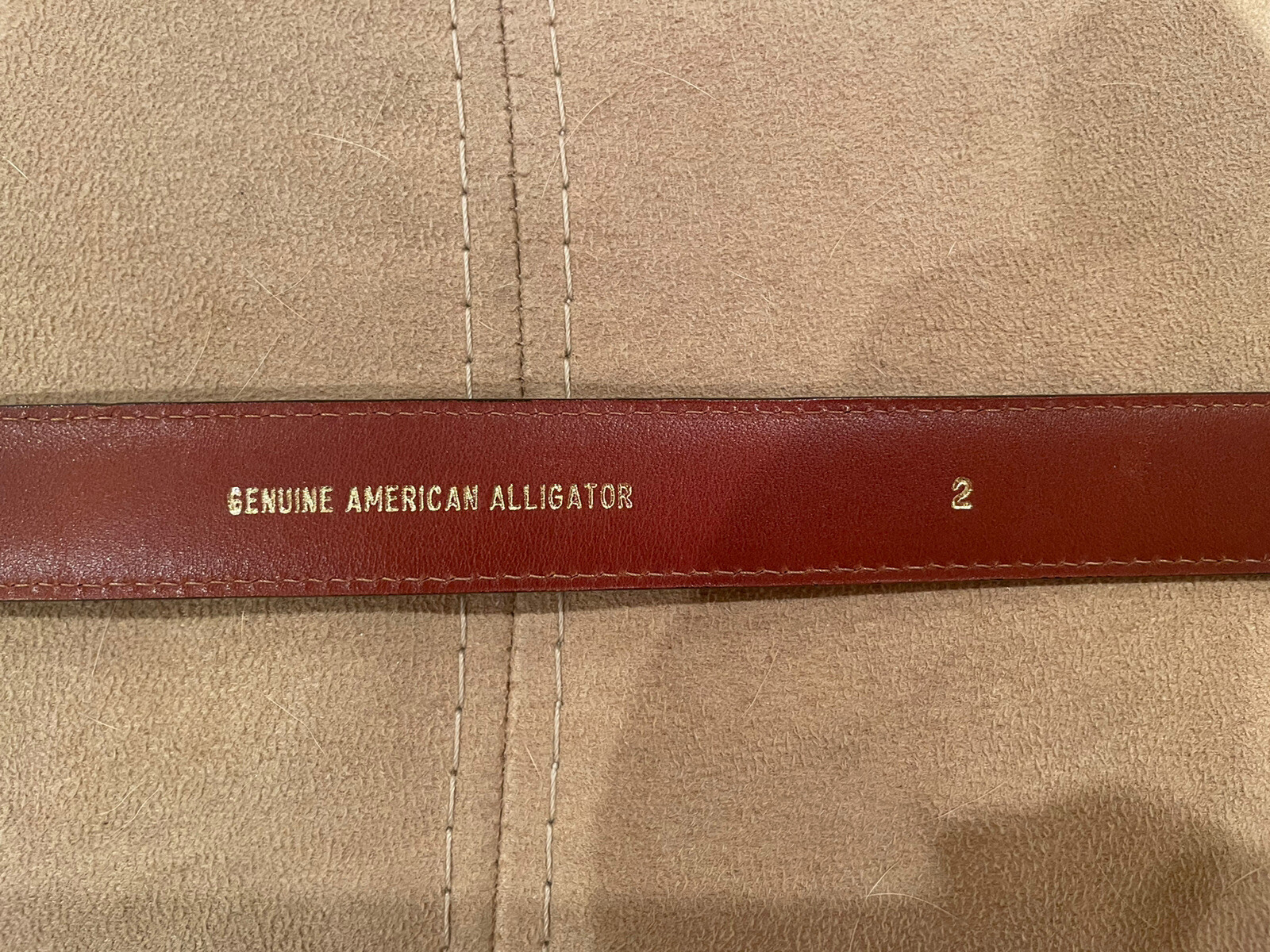 Huge! RARE! Kieselstein Sterling Eagle/Hawk Buckle W/Brown Alligator Belt Size 2