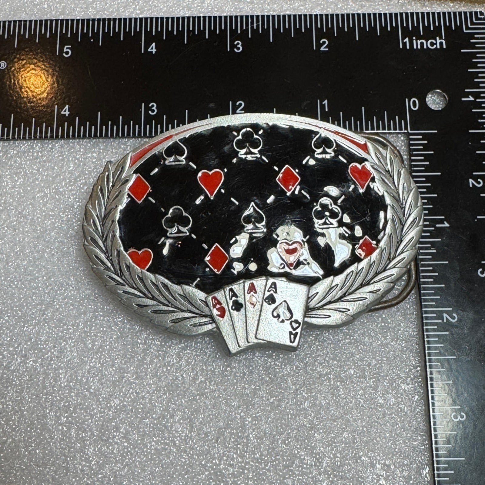 Great American Products 2008 Playing Cards Poker Ace Belt Buckle