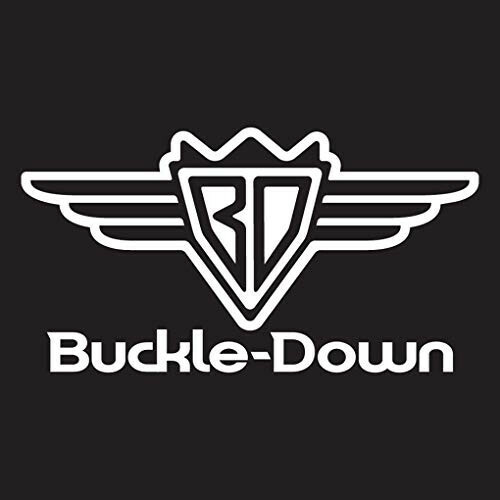 Buckle-Down Men&rsquo;s Seatbelt Belt Champion Kids, Icons Black/Golds, 1.0&Prime; Wide-20-3