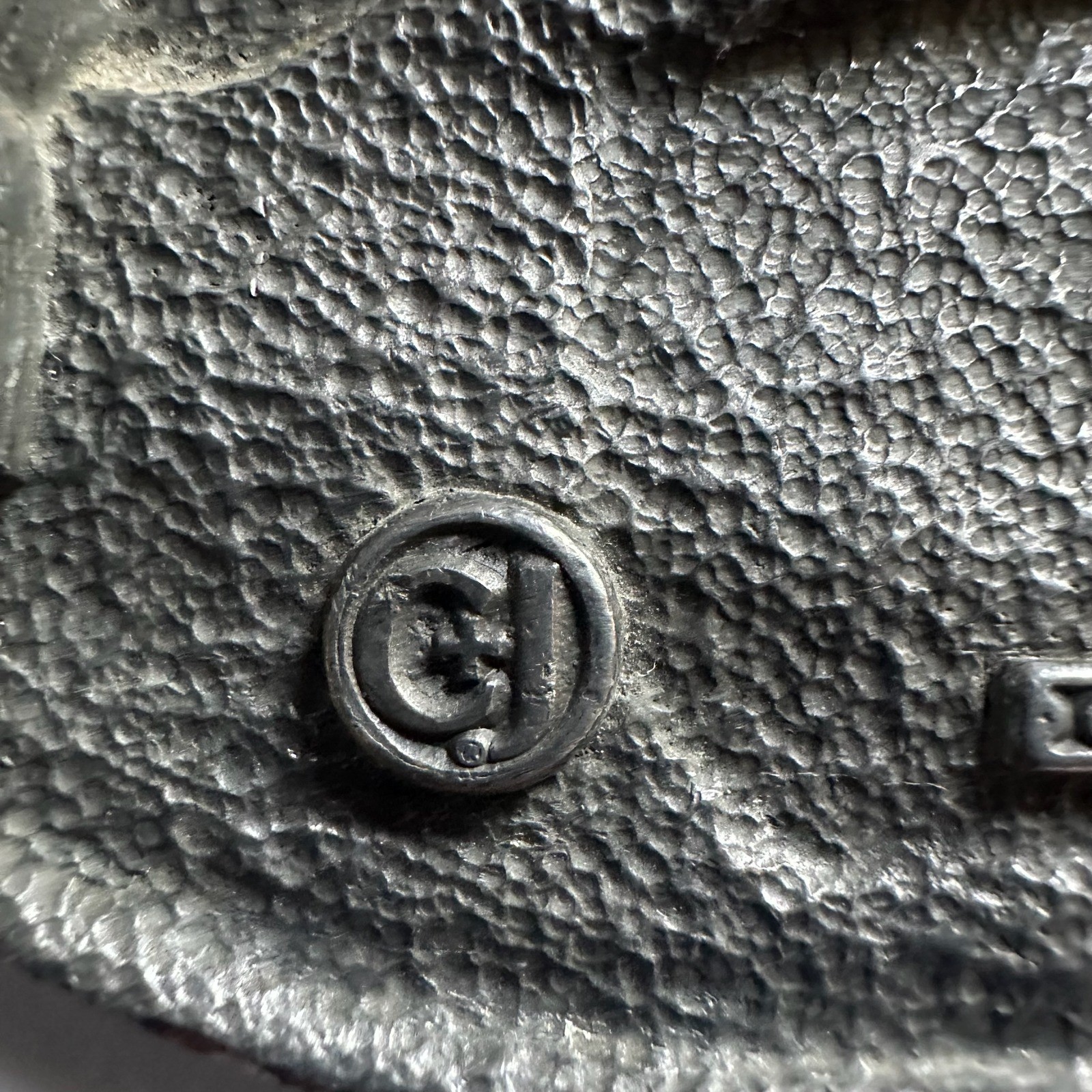 Vtg Super Chief Atchison Topeka & Santa Fe Rail Road CJ 1988 Pewter Belt Buckle