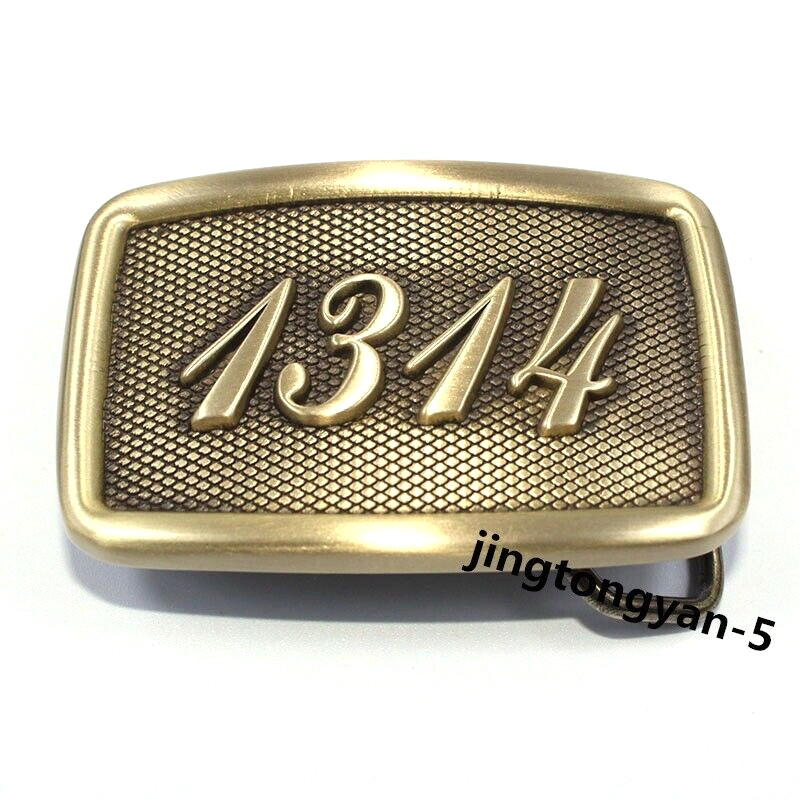 Solid Brass Belt Buckle Men&rsquo;s Pin Belt Buckles Fits For 1.5 inches Belt