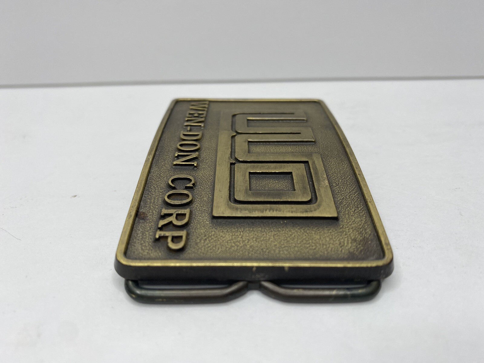 Vintage WEN-DON CORP 3D Belt Buckle 3-1/4&Prime; x 2-1/8” Ray’s Specialty￼