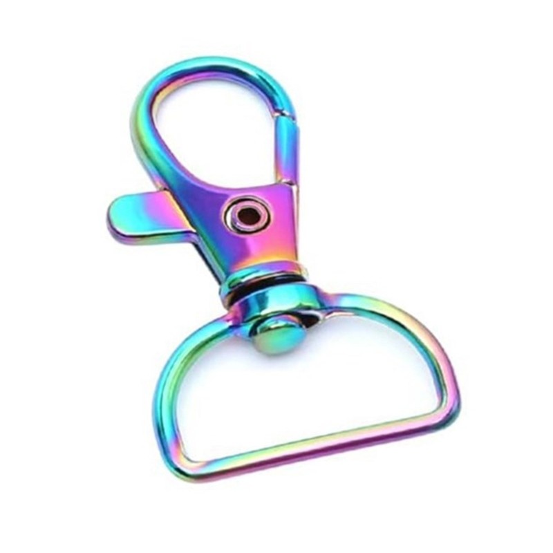 12PCS Spring Lanyard Buckle Lobster Clasp Rope Clasp Zinc Alloy Lobster Clasp