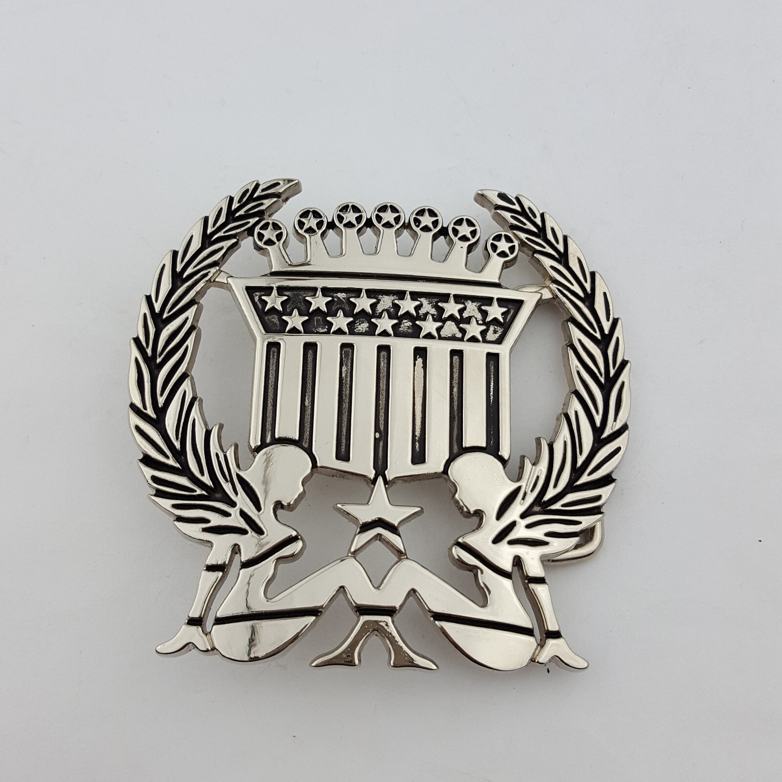 On Sale: Silver Star Brand: Double Trucker Girl Buckle