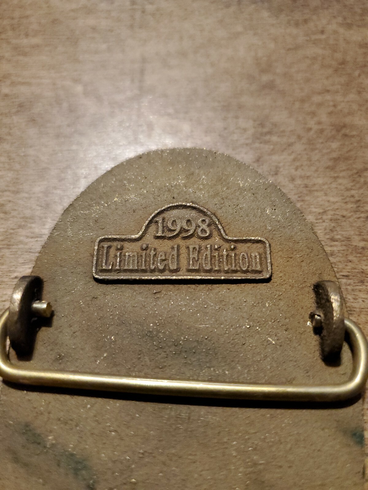 VINTAGE Brass TYE OWNER FARMING & AGRICULTURE BELT BUCKLE LIMITED EDITION