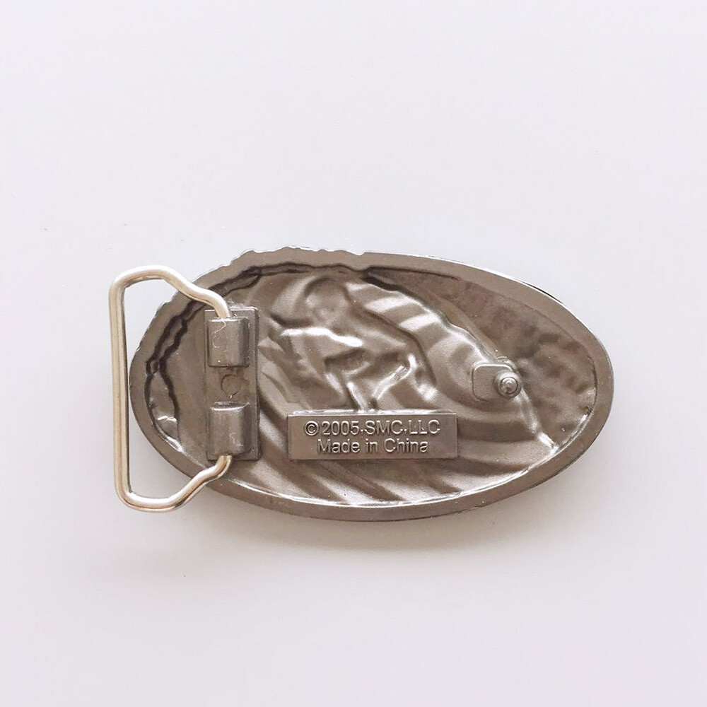 Vintage Style 3D Surfing Play Boy Oval Belt Buckle Gurtelschnalle